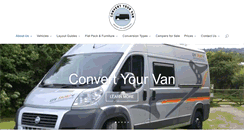Desktop Screenshot of convertyourvan.co.uk